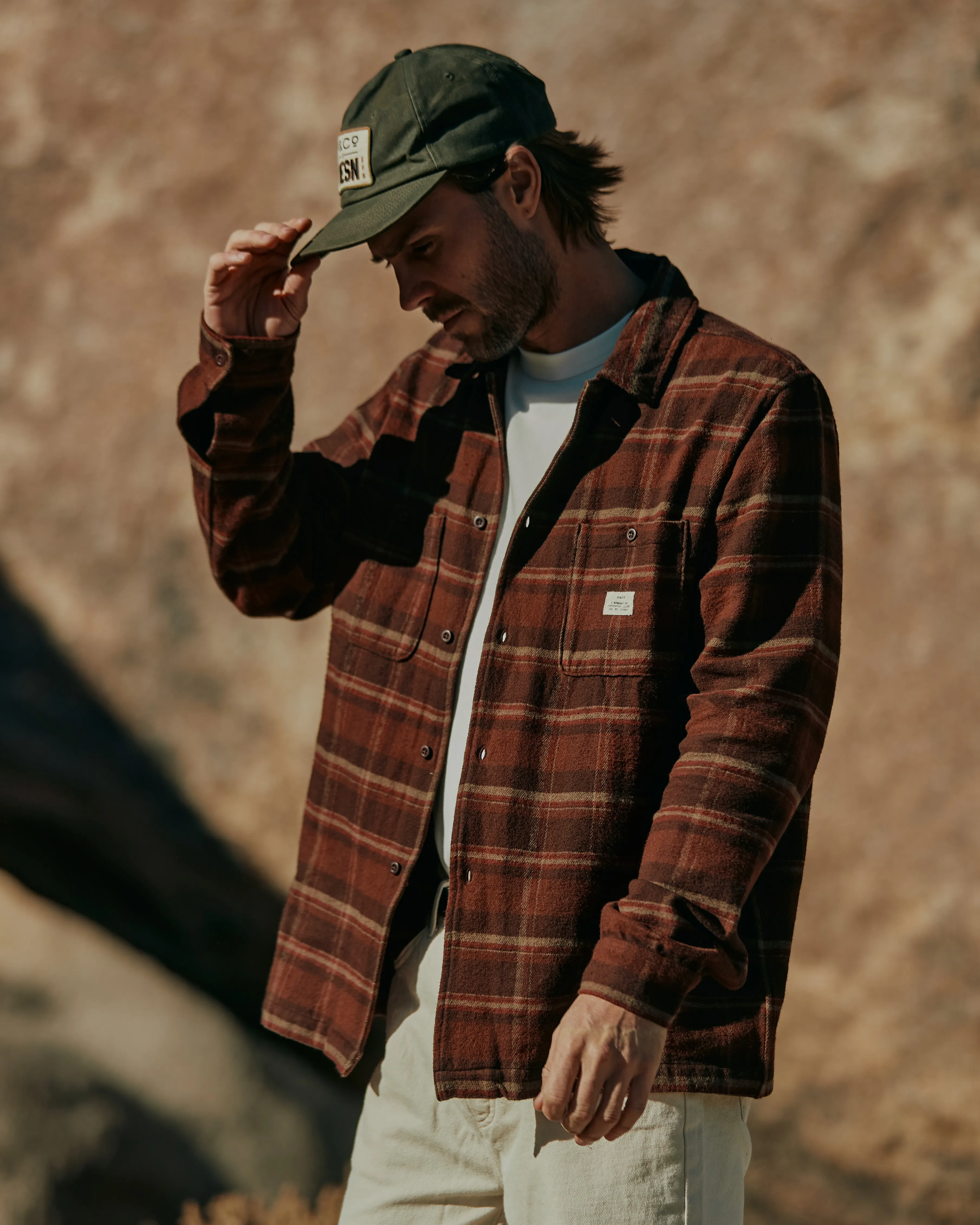 Goodwin Flannel Shirt - Brown