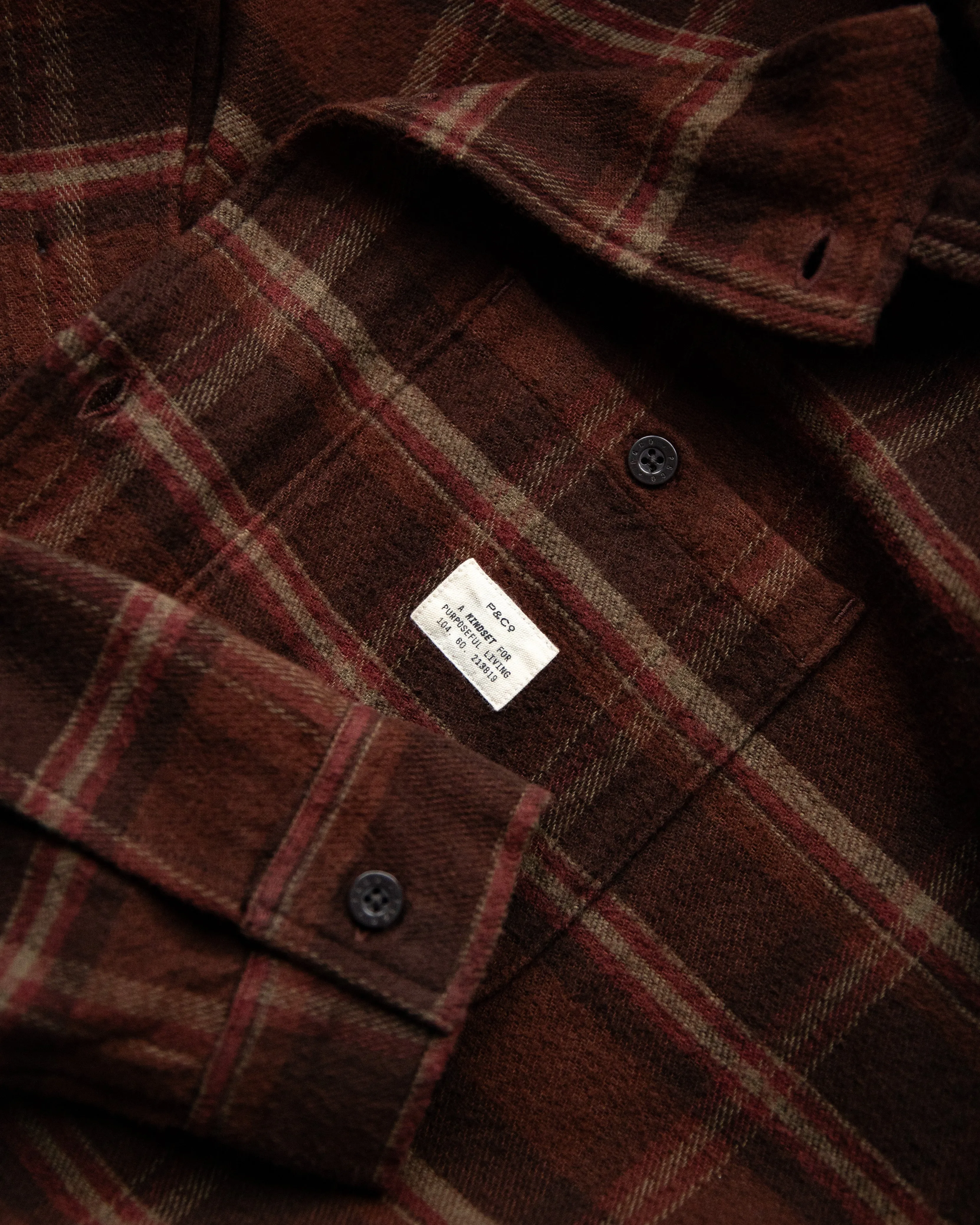 Goodwin Flannel Shirt - Brown