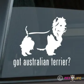 Got Australian Terrier Sticker