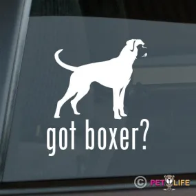 Got Boxer Sticker