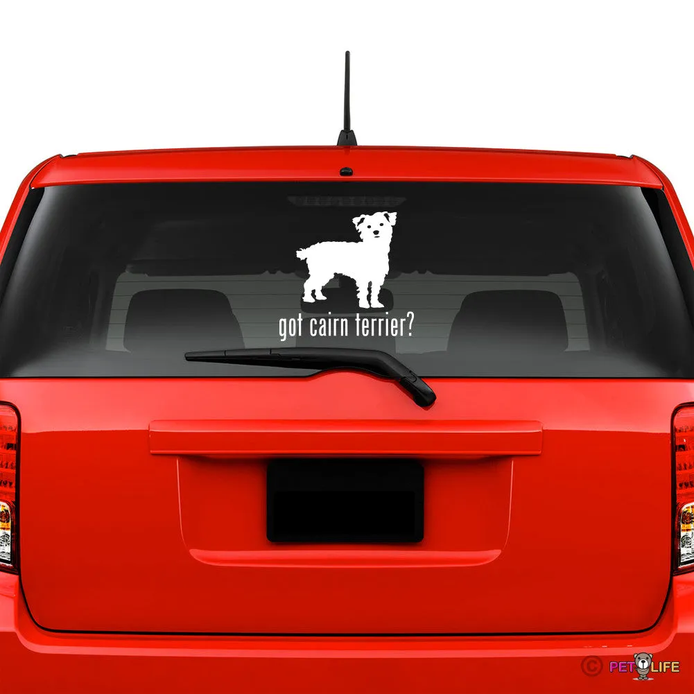 Got Cairn Terrier Sticker