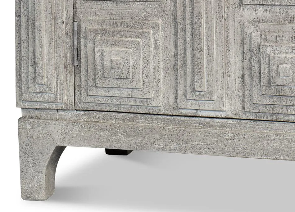 Gray Architectural Door Sideboard