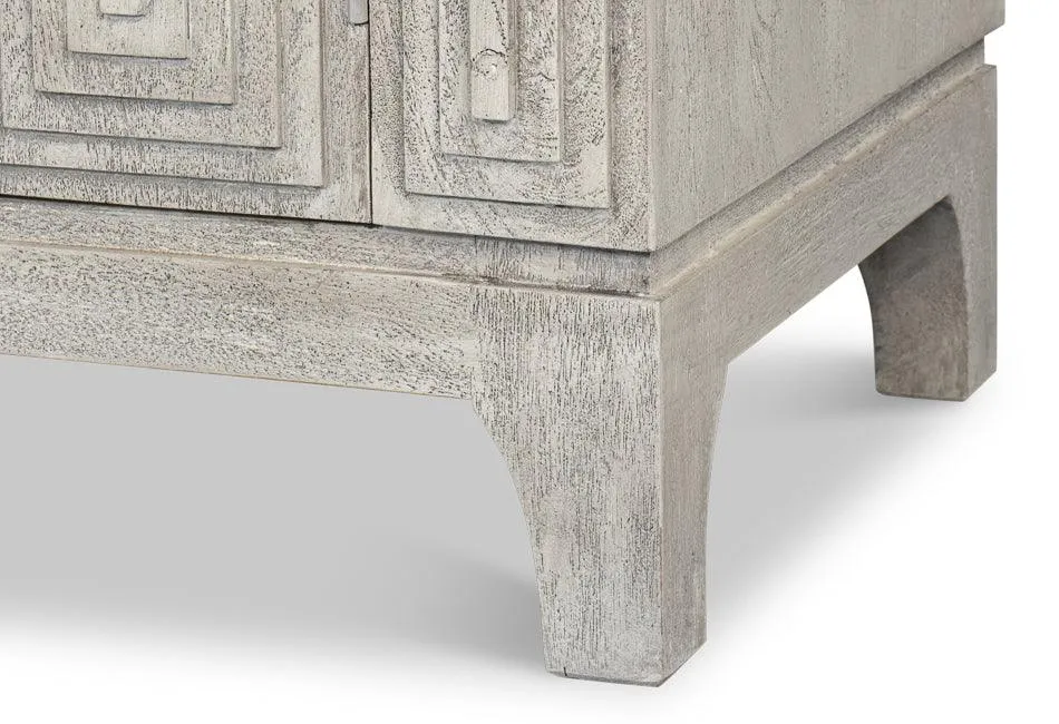 Gray Architectural Door Sideboard