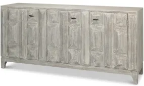 Gray Architectural Door Sideboard