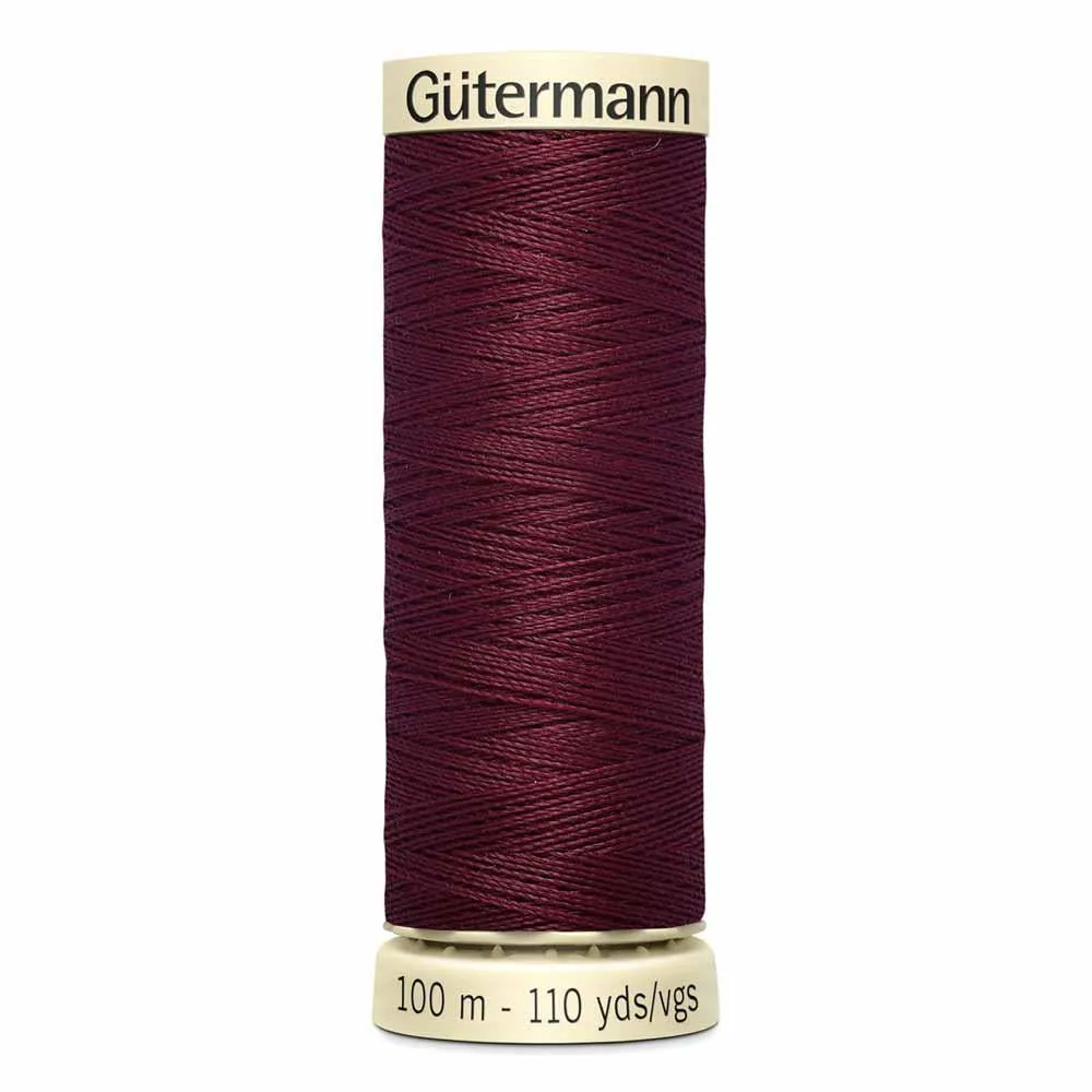 Gutermann Polyester Thread 100m #450 Burgundy