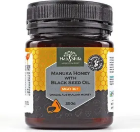 HAB SHIFA MANUKA HONEY WITH BLACK SEED OIL (MGO 30 ) 250G