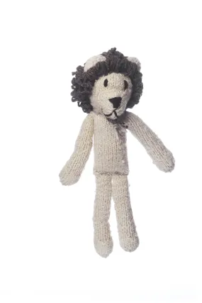 Hand Knitted Wool Lion