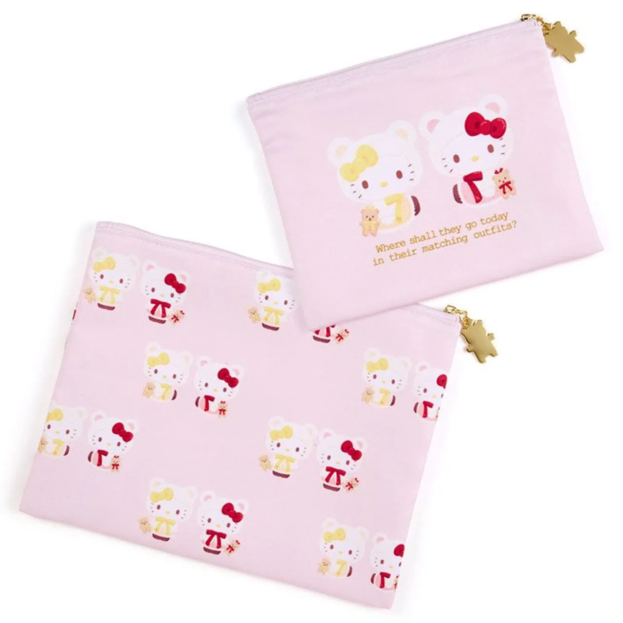 Hello Kitty 2-Piece Pouch Set (Happy Birthday Cape Series 2022)