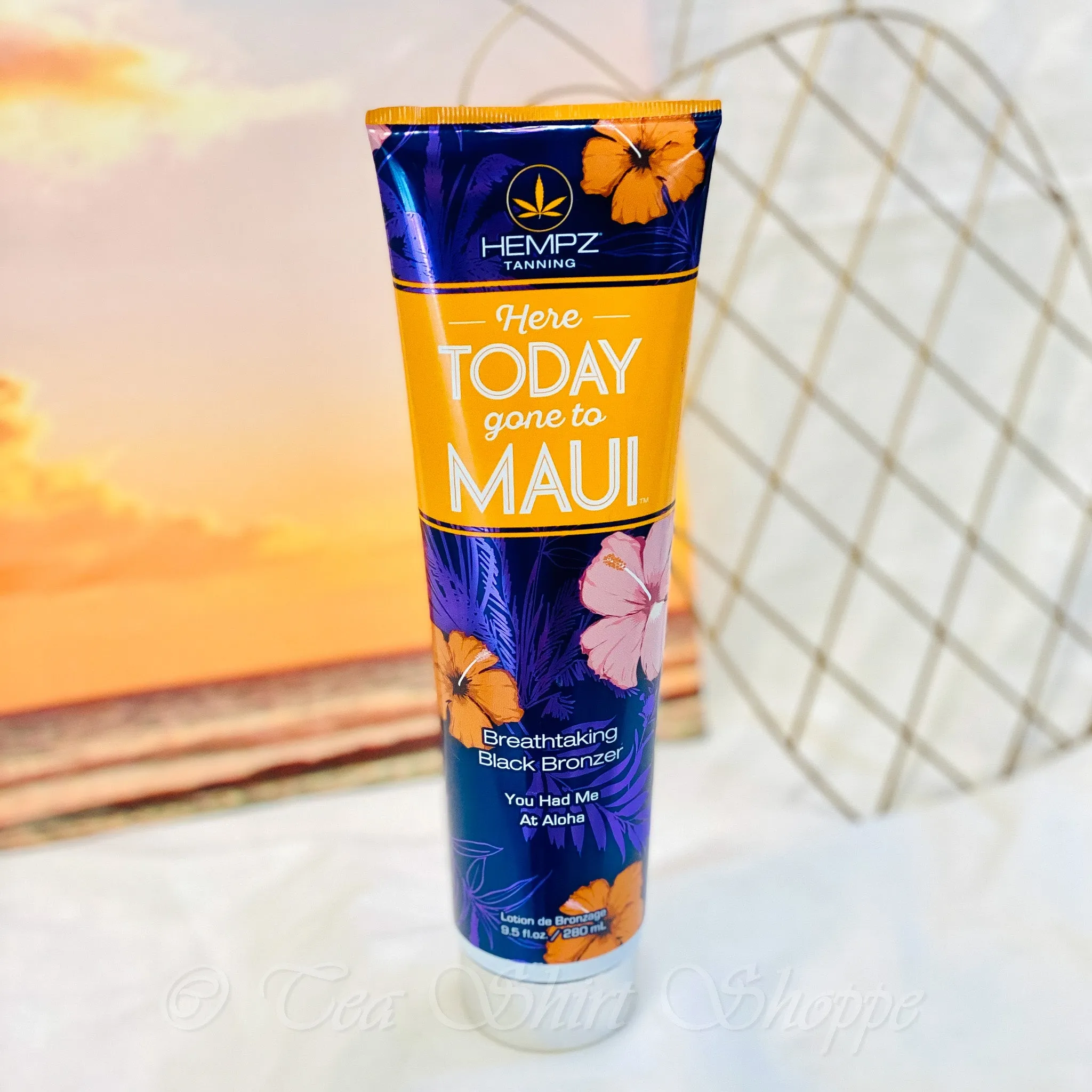 Here Today Gone To Maui Breathtaking Black Bronzer Lotion