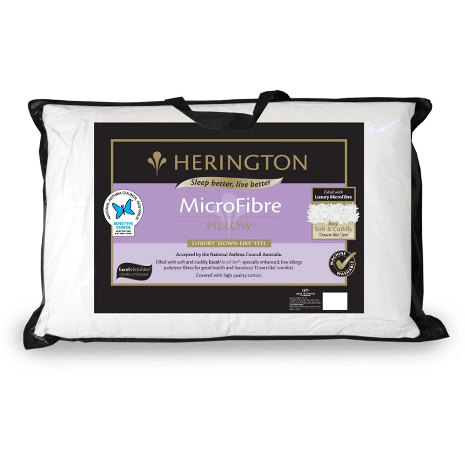 Herington Microfibre Pillow