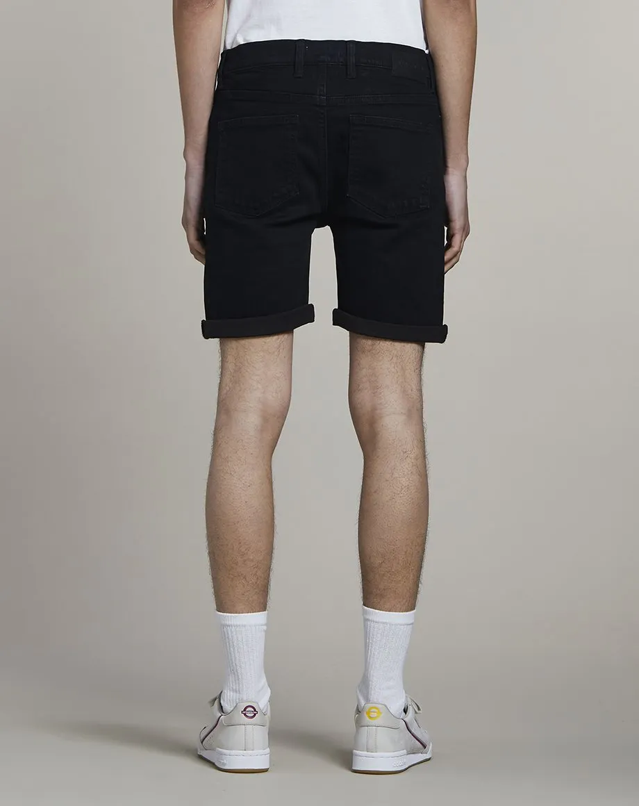 HEROICA DENIM MENS SHORTS | BLACK