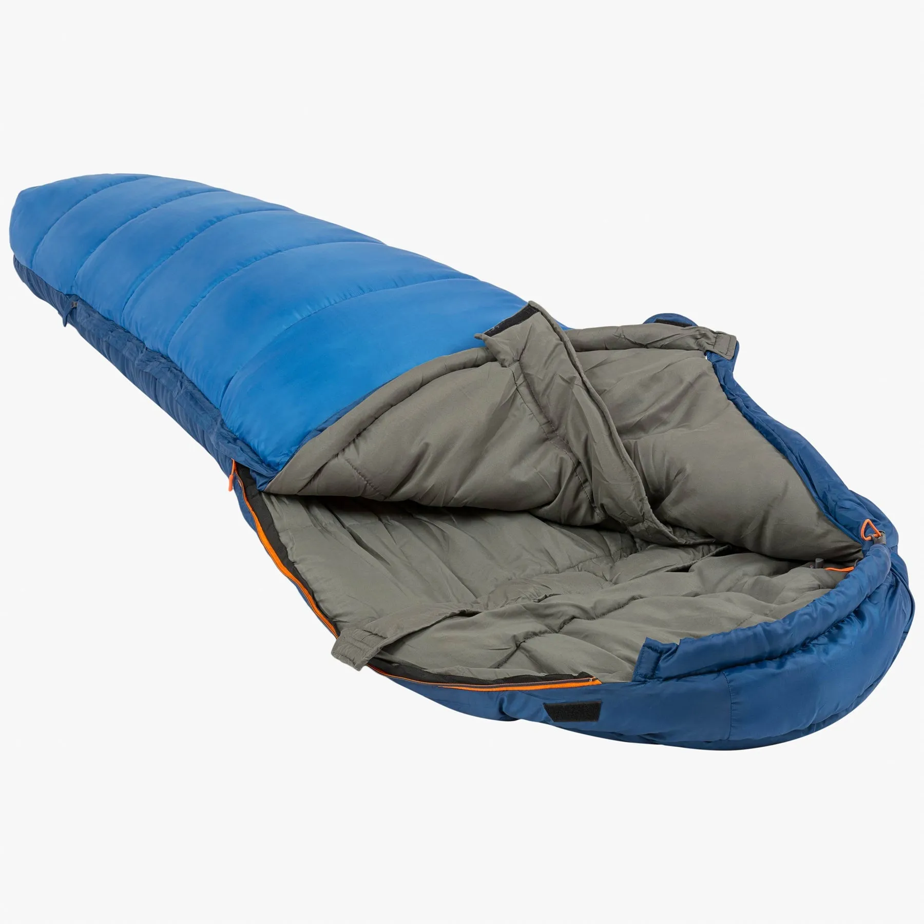 Highlander Echo 400 Mummy Sleeping Bag Blue