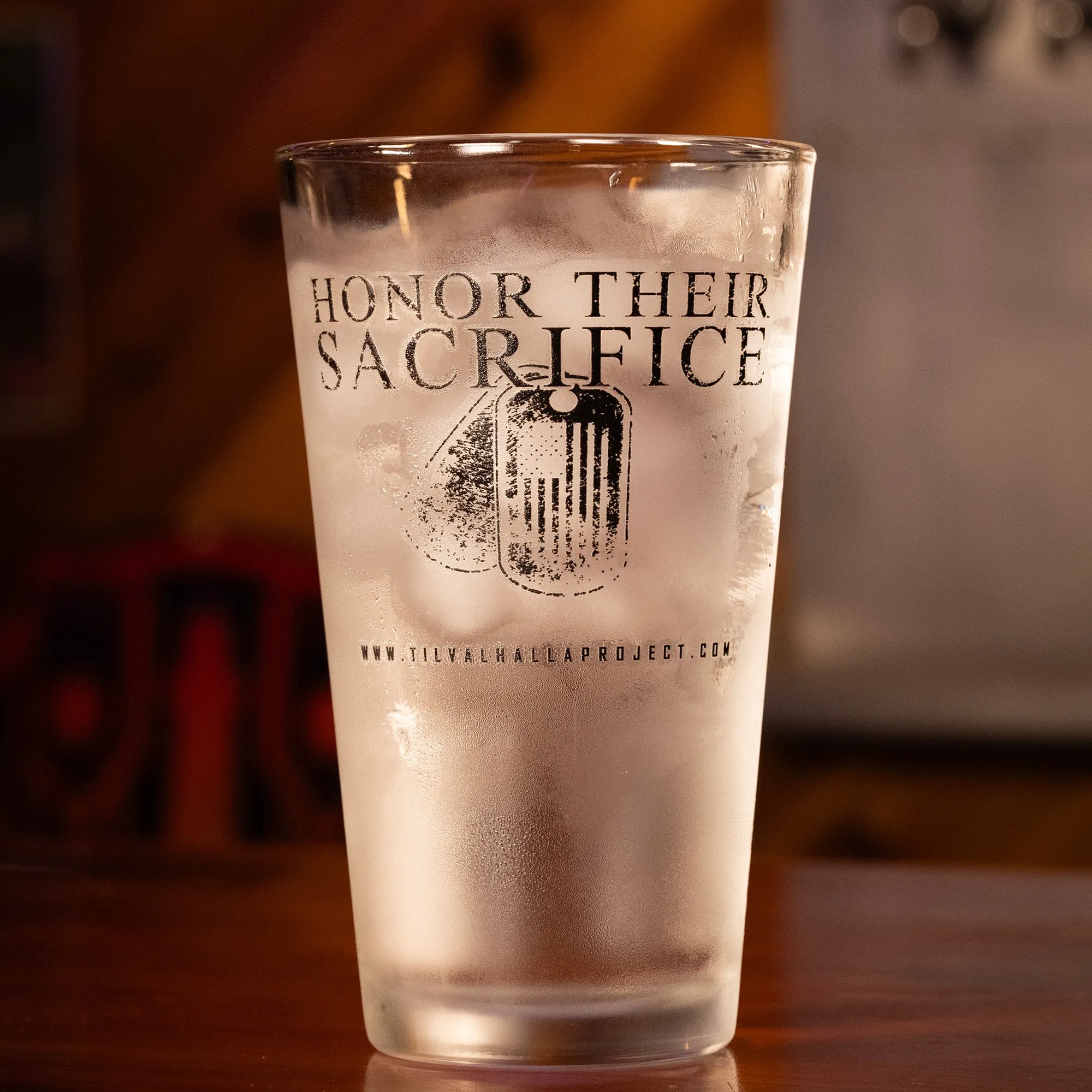 Honor Their Sacrifice - Glassware