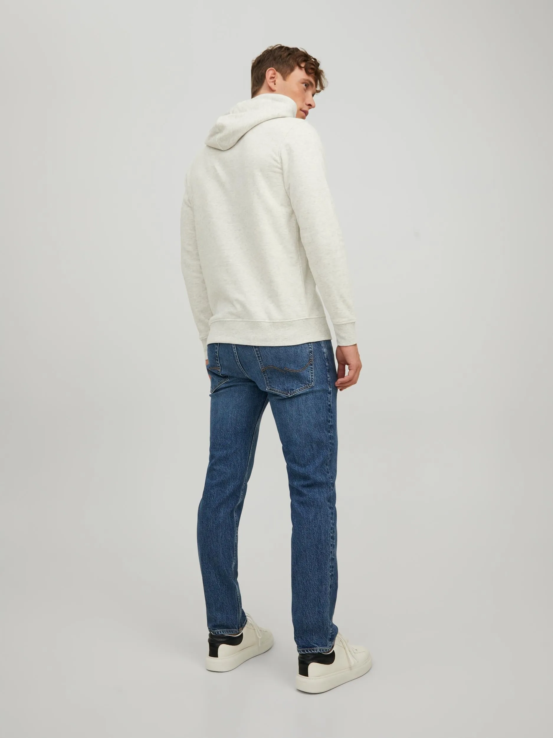 Jack & Jones Cody Hoody-WHITE