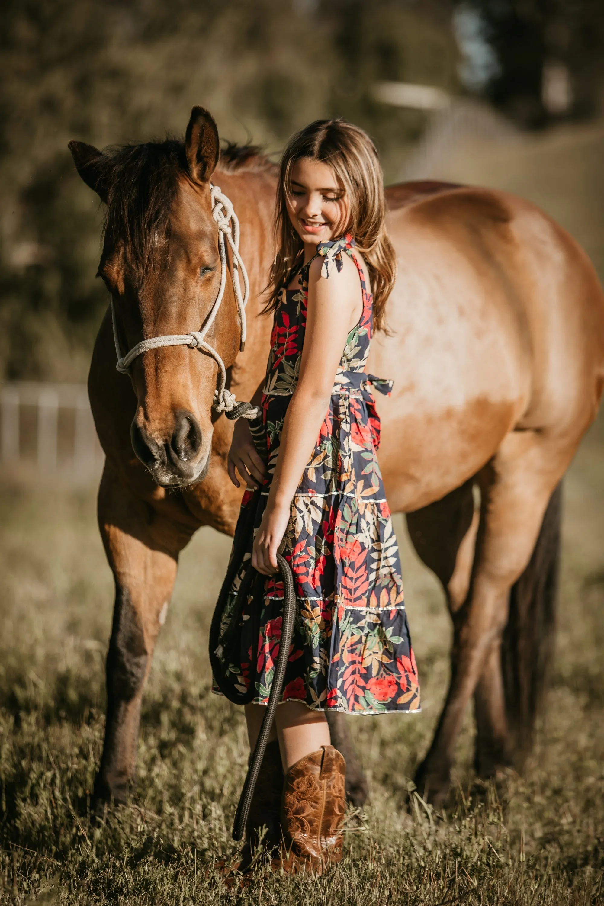 Jazmin Dress - Navy