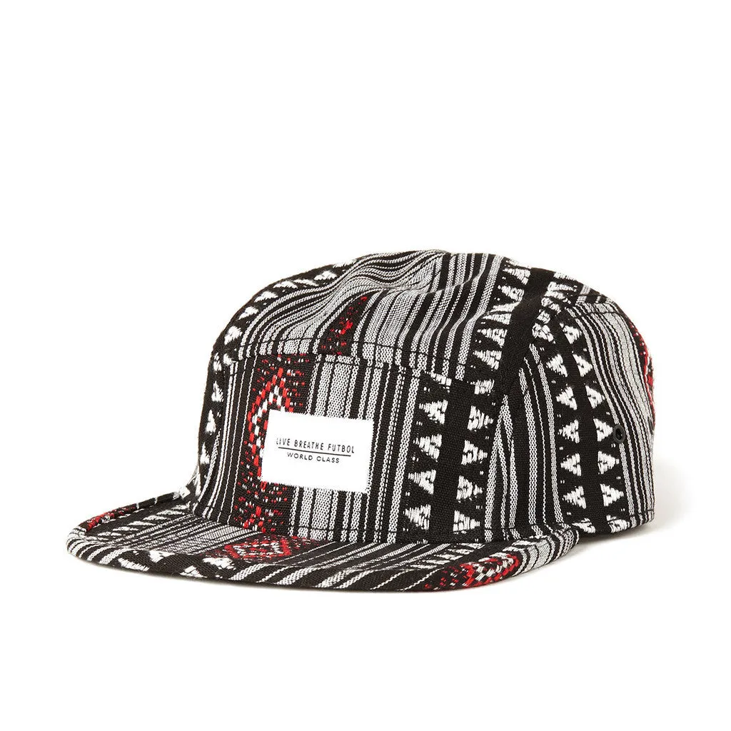 Live Breathe Futbol - Pattern 5-panel Cap