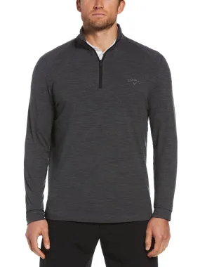 Lux Touch Printed 1/4 Zip Golf Pullover