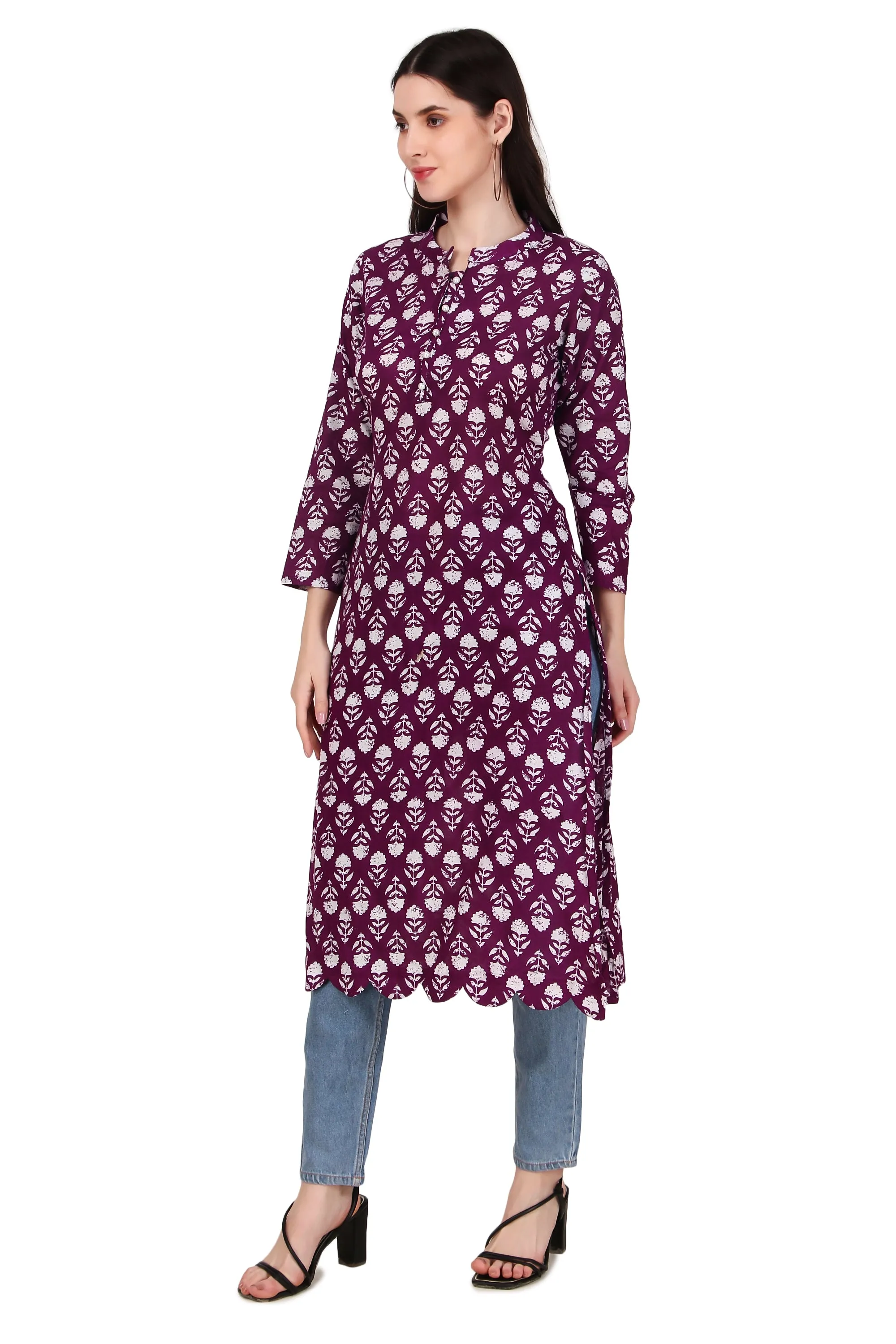 Magnetism Cotton Kurti for Women