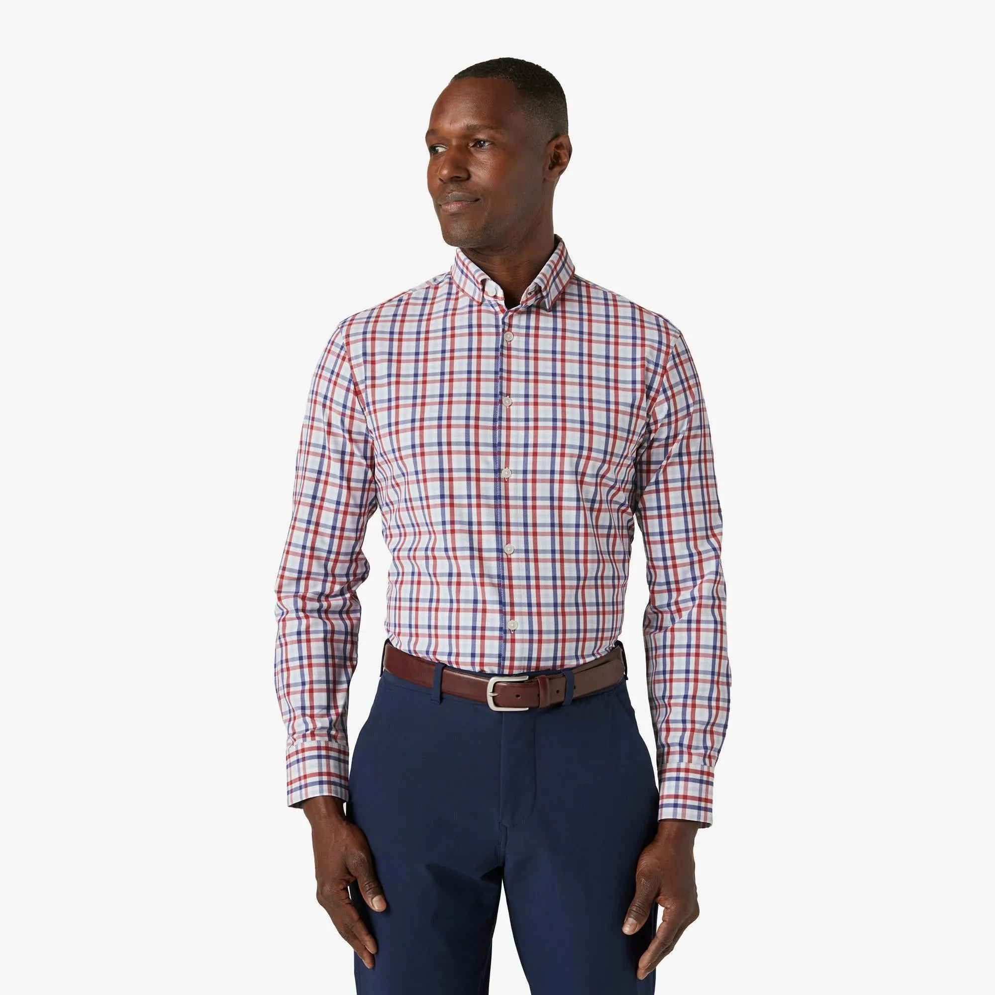 Men's Mizzen   Main | Leeward Trim Long Sleeve | Holly Berry