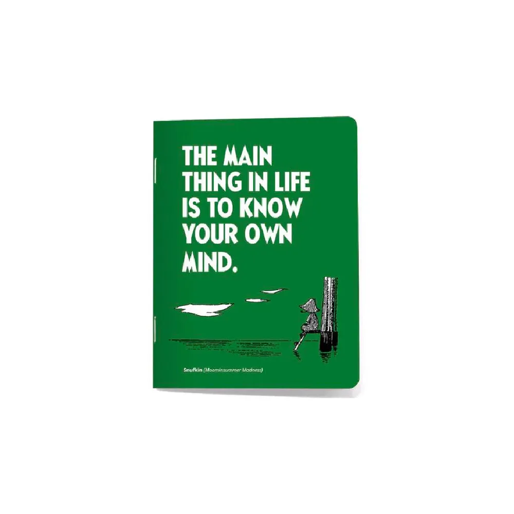 Moomin "The Main Thing In Life" Mini Notebook - Putinki