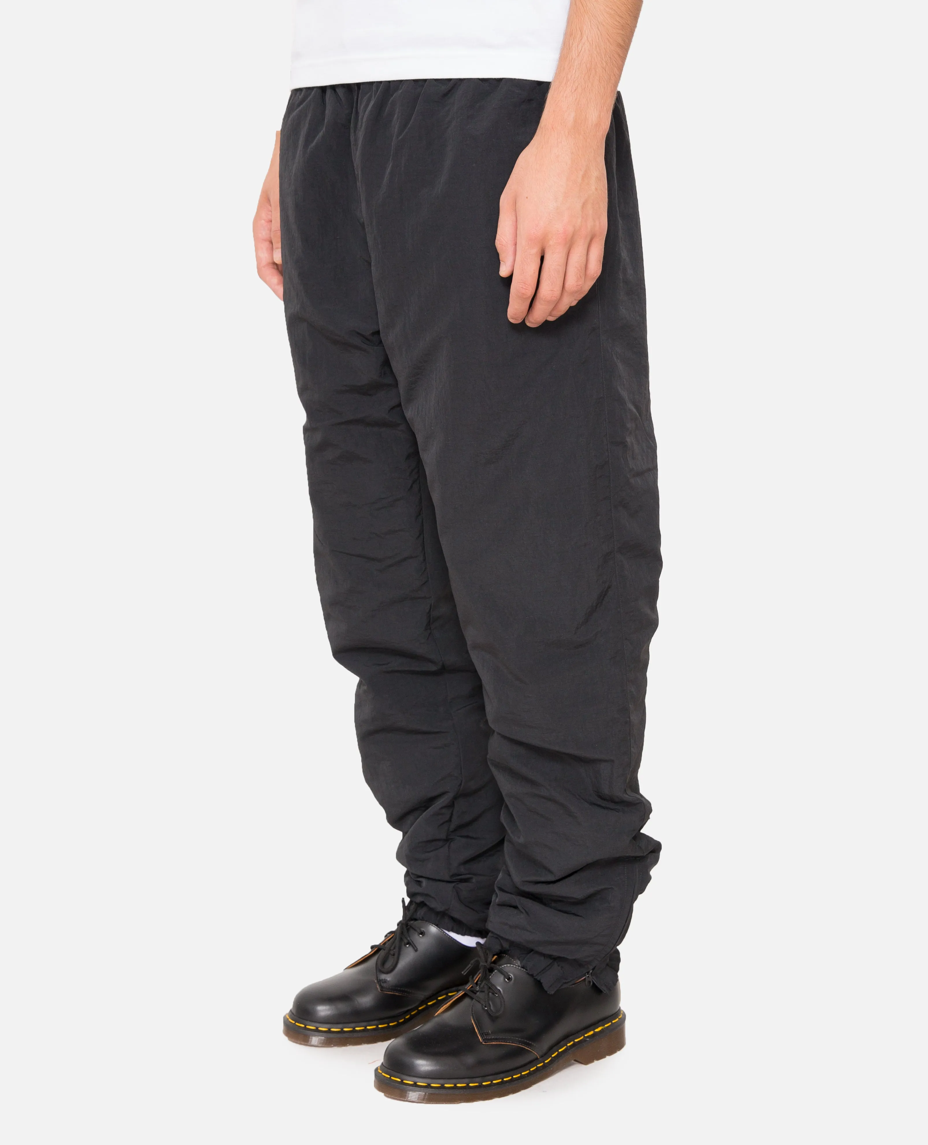 Patta Basic Nylon Padded Track Pants (Black)