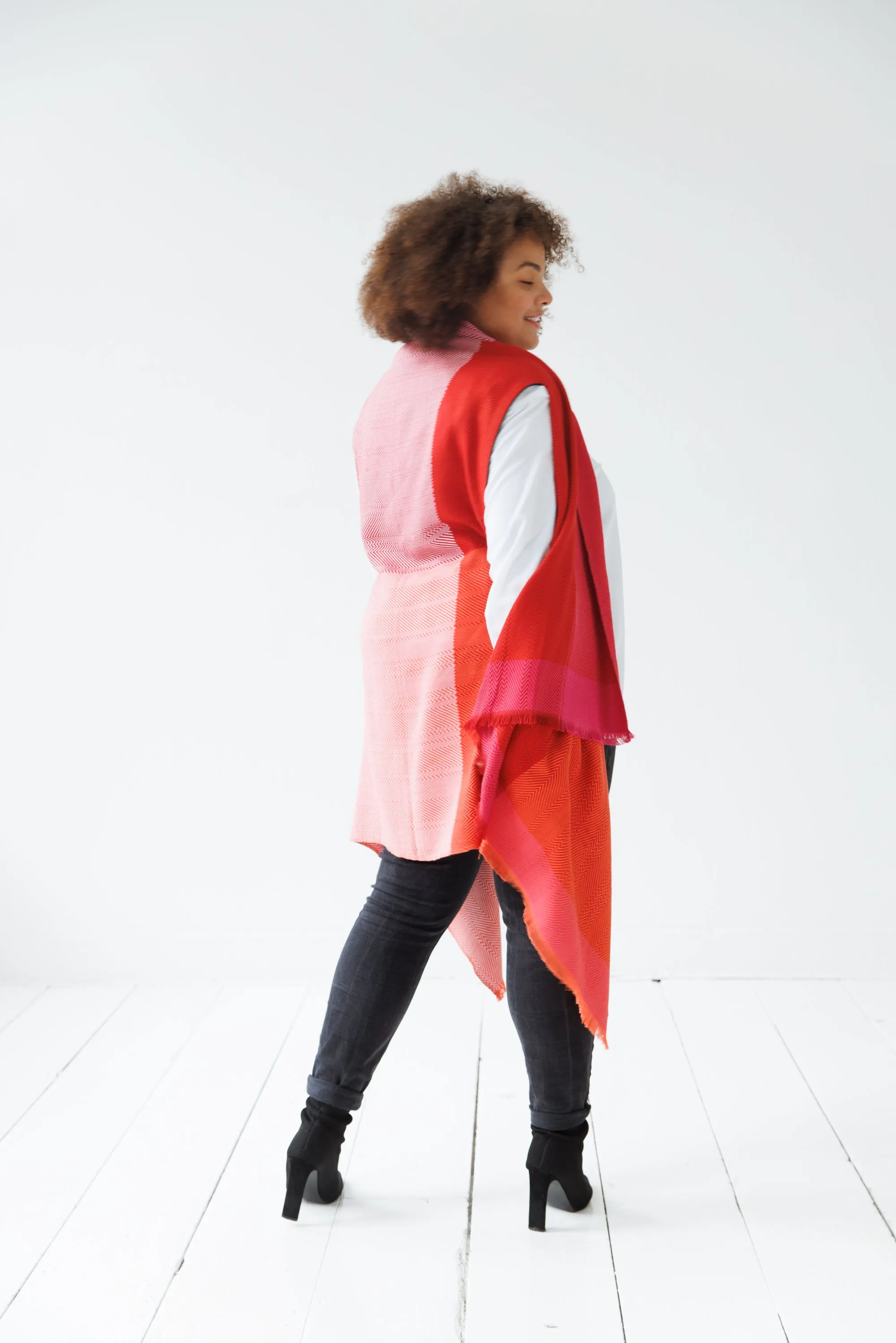 PLUS SIZE COTTON Cape Very Cherry JULAHAS 