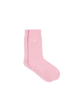 Recycled Cashmere Socks—sakura pink