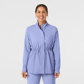 RENEW Women's Convertible Hood Fashion Jacket - Ceil Blue