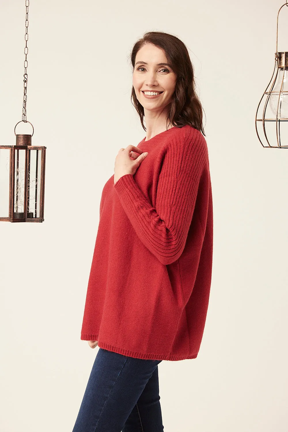 Saloos Scoop Neck Jumper