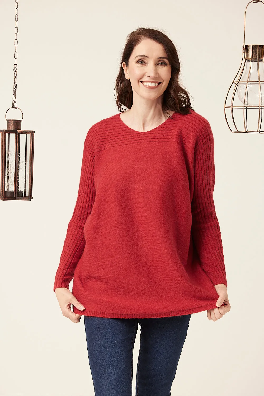 Saloos Scoop Neck Jumper