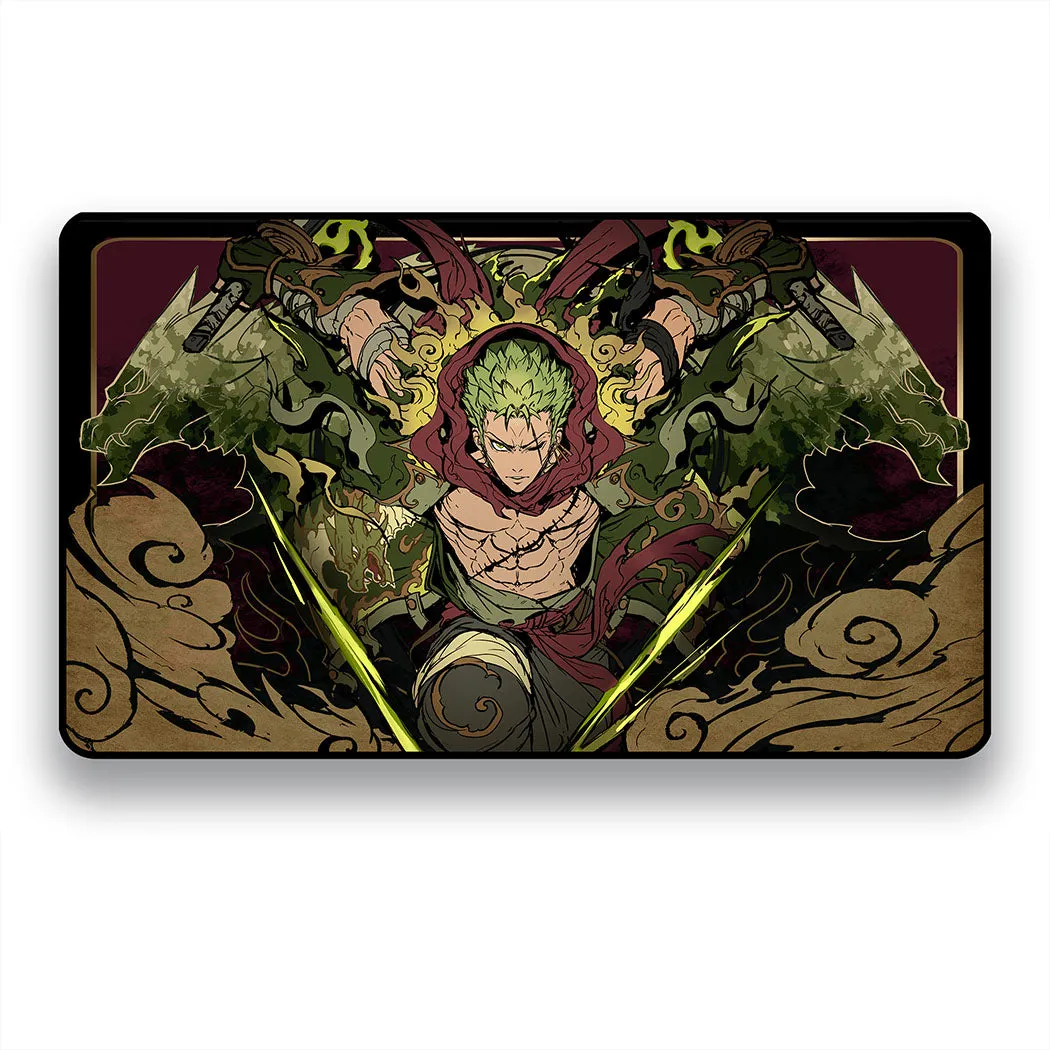 Scyzoro 1-Player Plush Hybrid Rubber Playmat