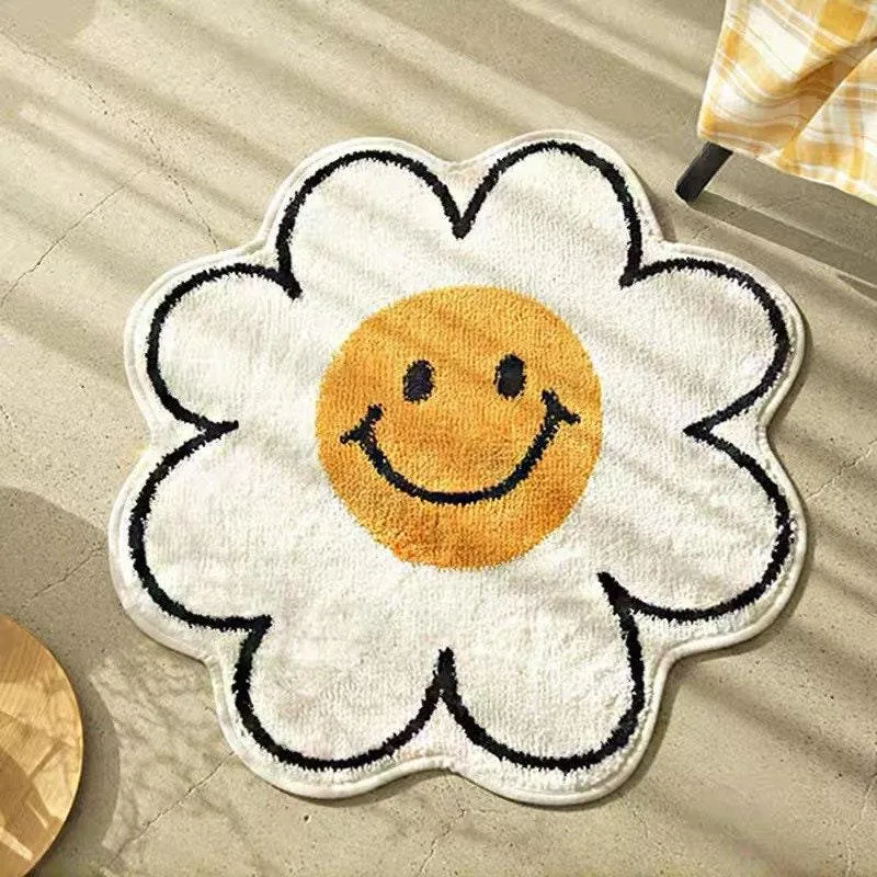 Smiley Daisy Rug