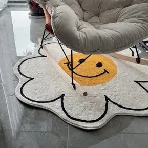 Smiley Daisy Rug