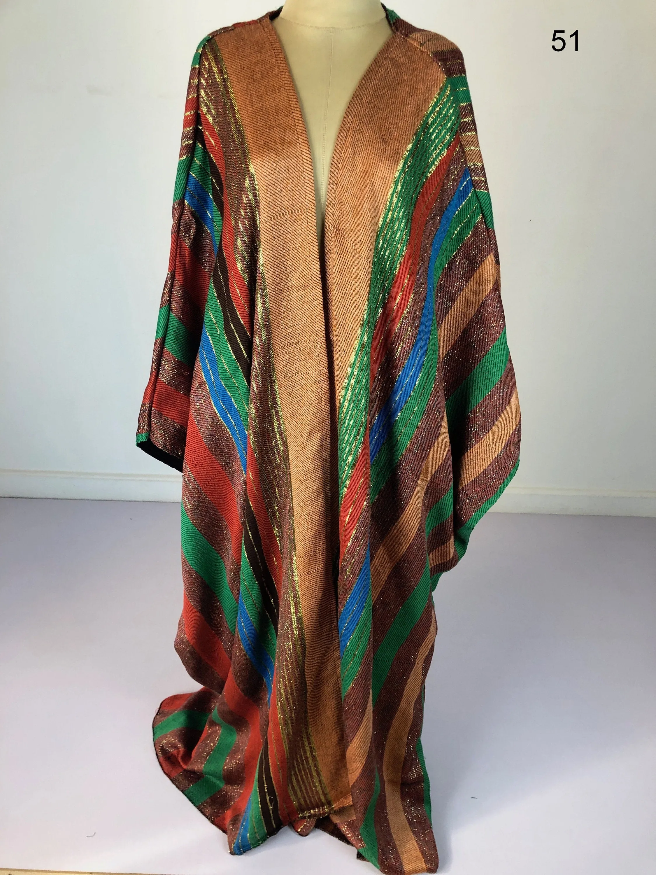 Stunning luxe hand loomed Kimono, Winter Wool Kimono, Winter kimono, Bohemian Kimono, Colorful Abaya, Handmade Abaya, Kimonos for women