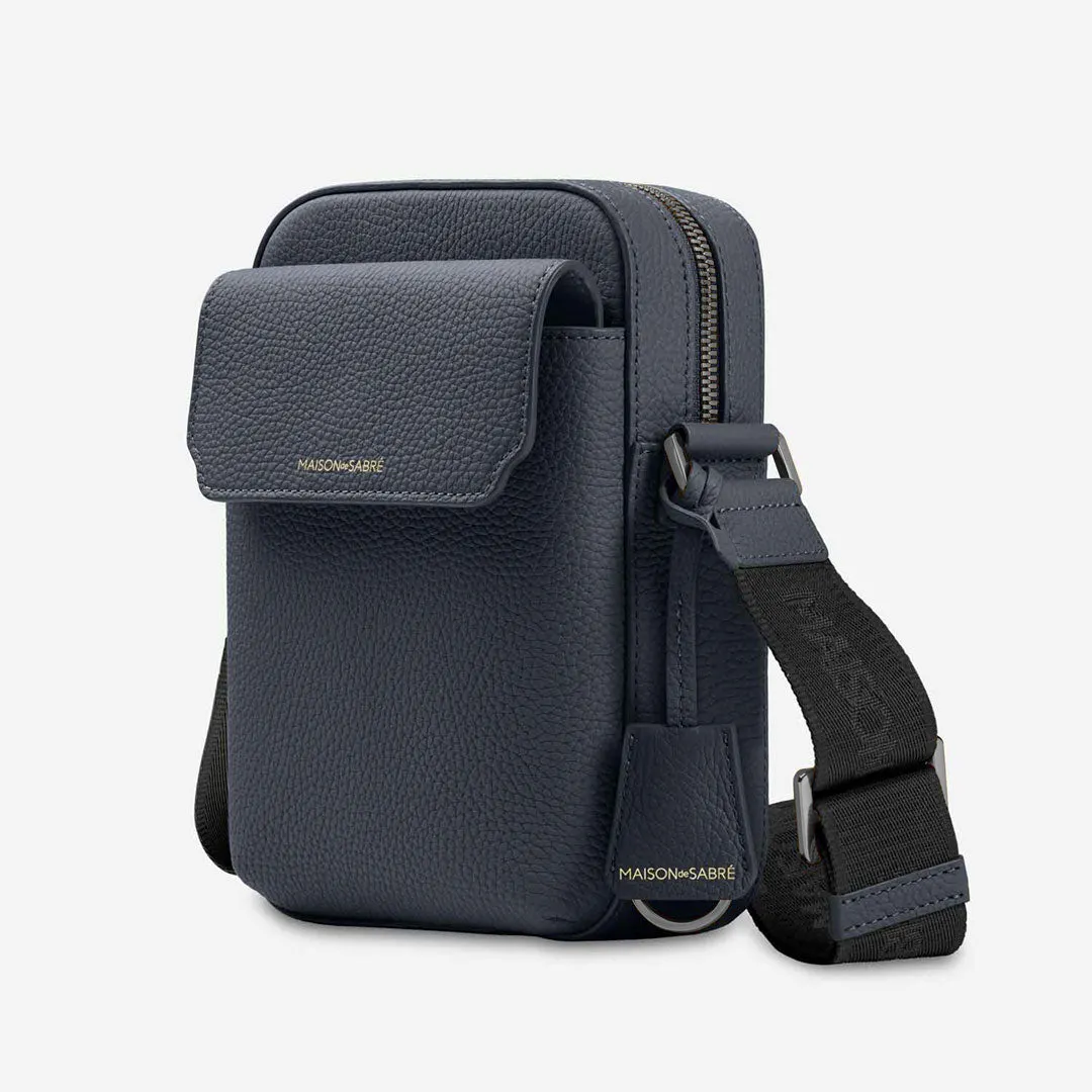 The Small Messenger Bag - Graphite Grey