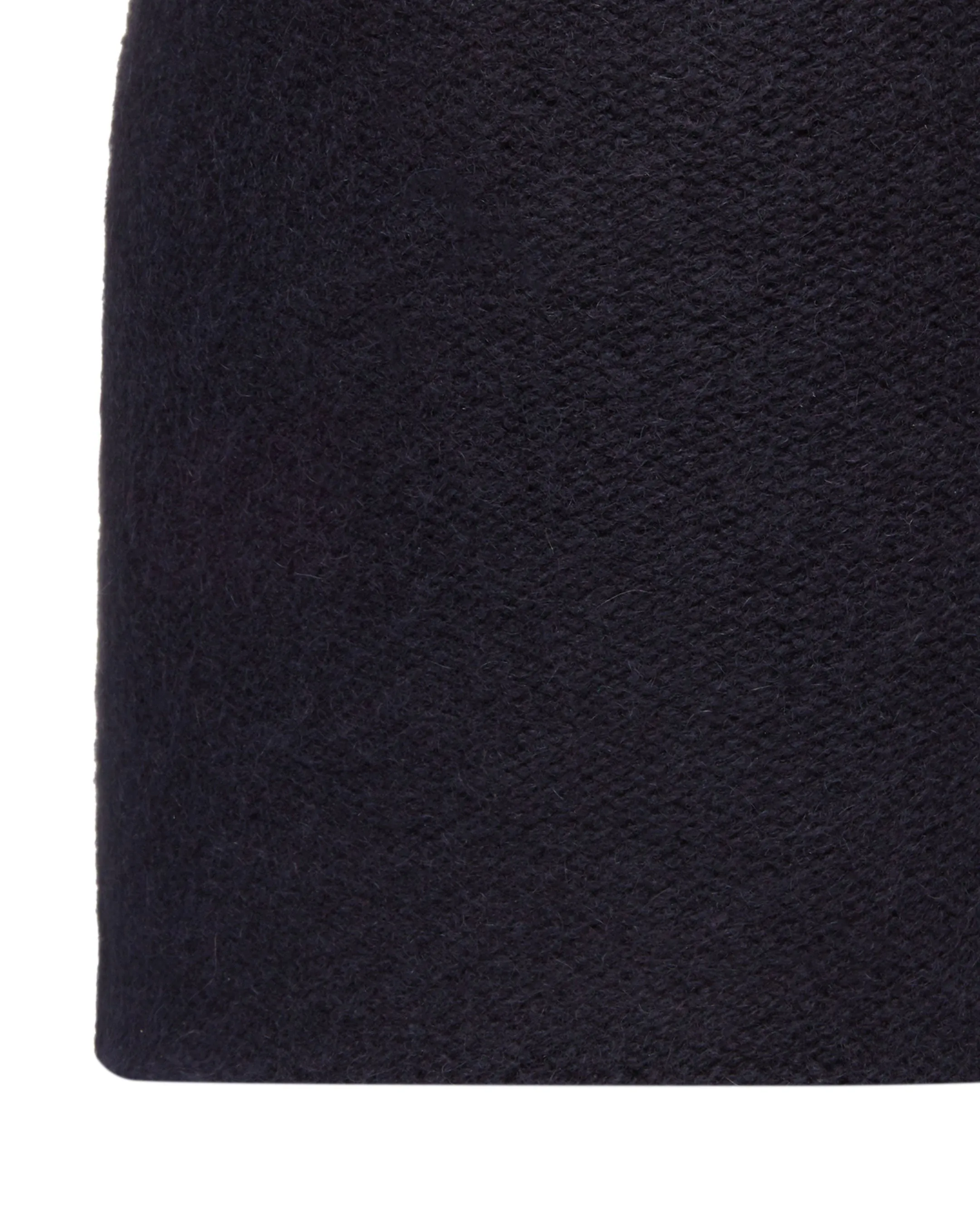 Unisex Double Layer Cashmere Beanie Navy Blue