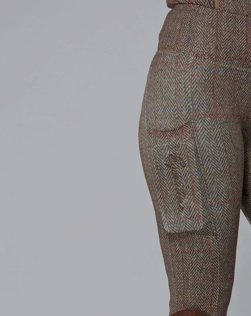 WINTER Tweed Effect Riding Leggings - No Grip