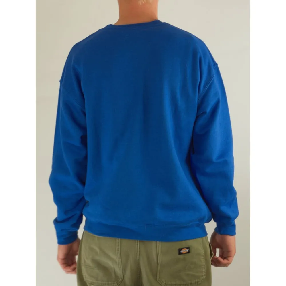 Wknd - Outline - Crew - Sweatshirt - Royal Blue