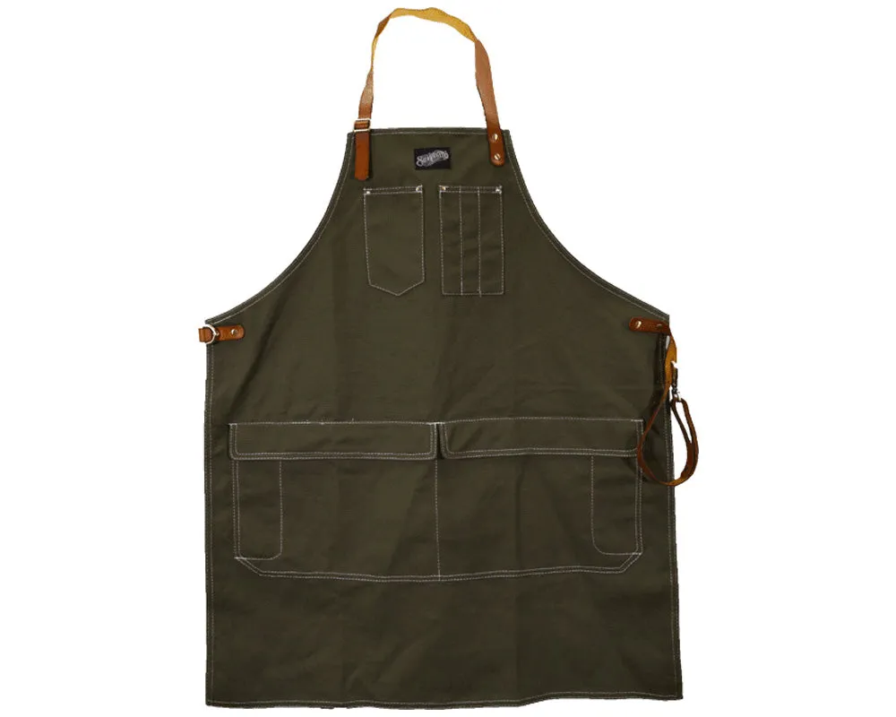 Work Apron Long - Green