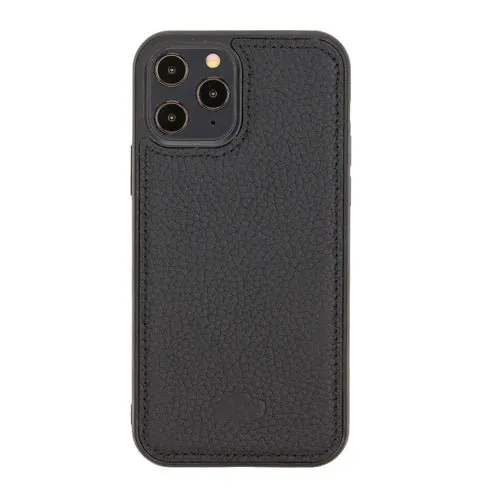 York iPhone 12 Mini Case, Pebble Black