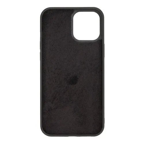 York iPhone 12 Mini Case, Pebble Black