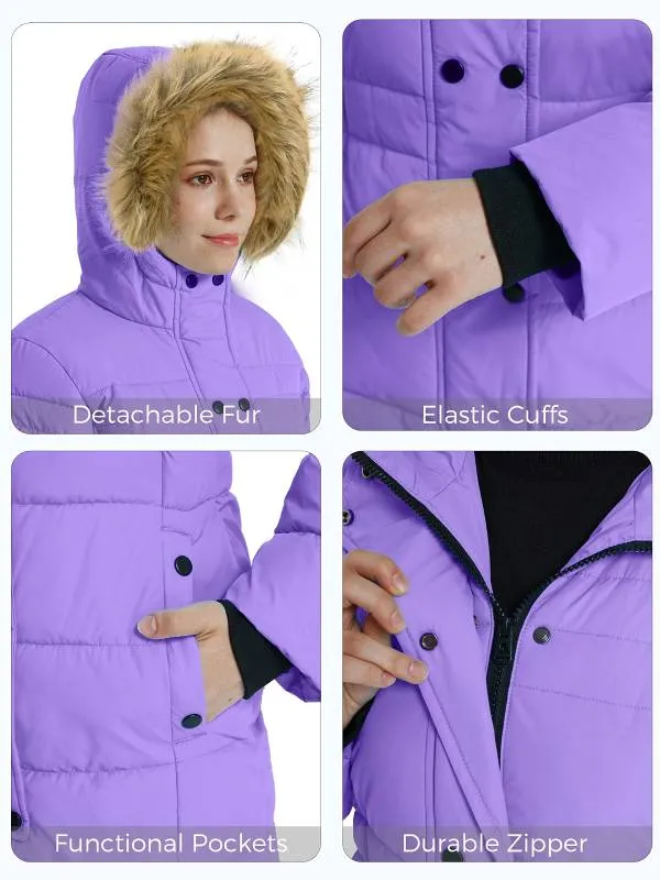 ZSHOW Girls' Long Winter Coat